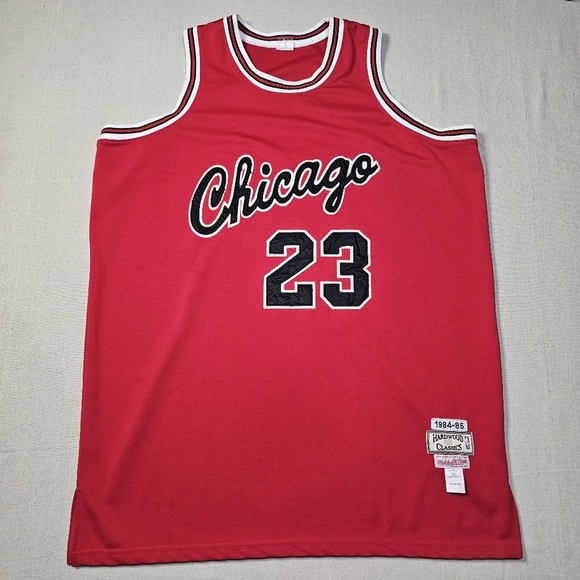 Mitchell And Ness Hardwood Classics 1984-85 Chicago Bulls Jordan Jersey Size 58 - Picture 1 of 7